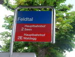 (206'684) - SW-Haltestelle - Winterthur, Feldtal - am 23.