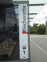(138'737) - TL-Haltestelle - Lausanne, Blcherette - am 13.
