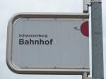 (164'672) - TPF-Haltestelle - Schwarzenburg, Bahnhof - am 13.
