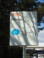 (132'843) - TPG-Haltestelle - Genve, Palexpo - am 10.