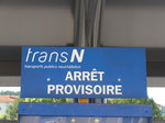 (173'561) - transN-Haltestelle - Pontarlier, Arrte provisoire - am 1.