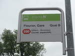 (226'845) - transN-Haltestelle - Fleurier, Gare - am 1.