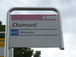 (173'028) - TRAVYS-Haltestelle - Montagny, Chamard - am 15.