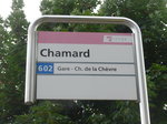 (173'033) - TRAVYS-Haltestelle - Montagny, Chamard - am 15.