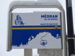 (148'703) - TVB-Haltestelle - Verbier, Mdran - am 2.