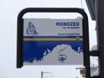(148'732) - TVB-Haltestelle - Verbier, Mondzeu - am 2. Februar 2014