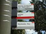 (129'634) - VB-Haltestelle - Biel, Zollhaus - am 12.