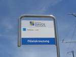 (218'923) - VBD-Haltestelle - Davos, Flelakreuzung - am 20. Juli 2020