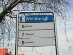 (132'988) - VBL-Haltestelle - Luzern, Weinbergli - am 11.