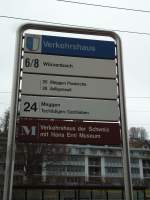 (143'328) - VBL-Haltestelle - Luzern, Verkehrshaus - am 20.