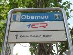 (160'935) - VBL-Haltestelle - Obernau - am 24.