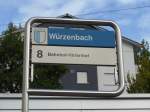 (164'865) - VBL-Haltestelle - Luzern, Wrzenbach - am 16.