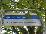 (185'160) - VBL-Haltestelle - Luzern, Zumbachhof - am 18.