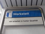 (206'527) - VBL-Haltestelle - Luzern, Werkstatt - am 22.