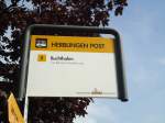 (136'092) - VBSH-Haltestelle - Schaffhausen, Herblingen Post - am 25.