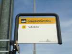 (136'176) - VBSH-Haltestelle - Neuhausen, Gemeindewiesen - am 25.