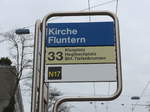 (178'491) - VBZ-Haltestelle - Zrich, Kirche Fluntern - am 10.