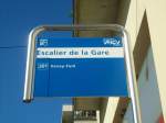 (147'343) - VMCV-Haltestelle - Montreux, Escaliers de la Gare - am 22.