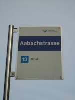 (138'042) - VBZ-Haltestelle - Zug, Aabachstrasse - am 6.