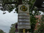(183'255) - Bus-Haltestelle - Berlin, U-Bahnhof Adenauerplatz - am 10.