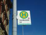 (130'061) - Bus-Haltestelle - Konstanz, Post/Marktsttte - am 20.