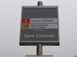 (157'445) - Bus-Haltestelle - Strasbourg, Gare Centrale - am 23. November 2014