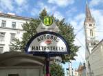 (128'381) - Bus-Haltestelle - Wien, Rabengasse - am 9.