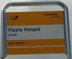 (128'289) - PostAuto-Haltestelle - Susch, Flela Hospiz - am 7.