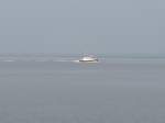 (156'839) - Ein Schiff auf dem Wattenmeer am 19.