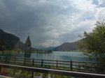 (173'336) - Die versunkene Kirche im Reschensee am 24.