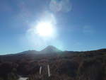 (191'318) - Der Mount Ngauruhoe in der Morgensonne am 25.