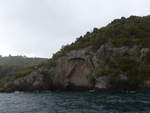 (191'261) - Der Maori-Felsen im Lake Taupo am 24.