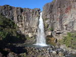 (191'345) - Der Taraniki-Wasserfall am 25.