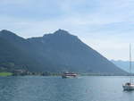 (196'778) - Motorschiff Tirol auf dem Achensee am 11. September 2018 bei Pertisau