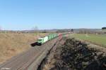 ER20-01 alias 223 102-5 ex OHE zieht bei Unterthölau den Wiesau - Hamburg Containerzug gen Norden.