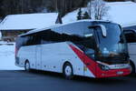 (284'574) - Aus Polen: ??? - KMY 49'774 - Setra am 3. Februar 2026 in Engelberg, Talstation Titlis