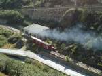 (135'687) - Die Furka Dampfbahn am 21.