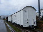 (270'787) - GFM-Gterwagen - Nr. 653 - am 9. Januar 2025 in Broc, Cailler