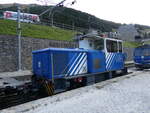 (267'073) - FGC-Rangierlokomotive - Nr. DM6 - am 16. September 2024 in Nria