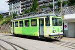 (279'159) - TPC-Triebwagen - Nr. 15 - am 17. August 2025 im Bahnhof Villars-sur-Ollon