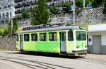 (279'160) - TPC-Triebwagen - Nr. 15 - am 17. August 2025 im Bahnhof Villars-sur-Ollon