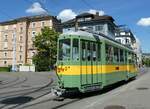 (235'069) - VBZ-Tram - Nr. 1923 - am 2. Mai 2022 beim Bahnhof Zrich-Wiedikon