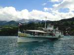 (141'396) - Dampfschiff Blmlisalp am 26.