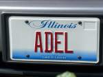 (152'987) - Autonummer aus Amerika - ADEL - am 17.