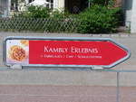 (193'741) - Wegweiser zur Biscuitsfabrik Kambly am 3.