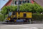 Zweiwege-LKW in Worblaufen.