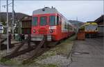 Travys RBDe 567 174 ist der Oldstlye-NPZ mit den zwei Führerständen und momentan in Balsthal zugegen.