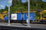 Wagen CH-SCHEU 99 85 9383 021-4 der Puscal 3B von Scheuchzer. Moutier, Juni 2026.