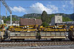 Schottertransportwagen CH-SCHEU 80 85 98 62 112-2 Xas der Puscal 3B von Scheuchzer. Moutier, Juni 2026.