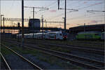 Noch schnell der Abend in Pratteln.

RABe 512 021 auf der Bözberglinie. Oktober 2024.